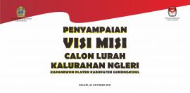 Penyampaian Visi Misi